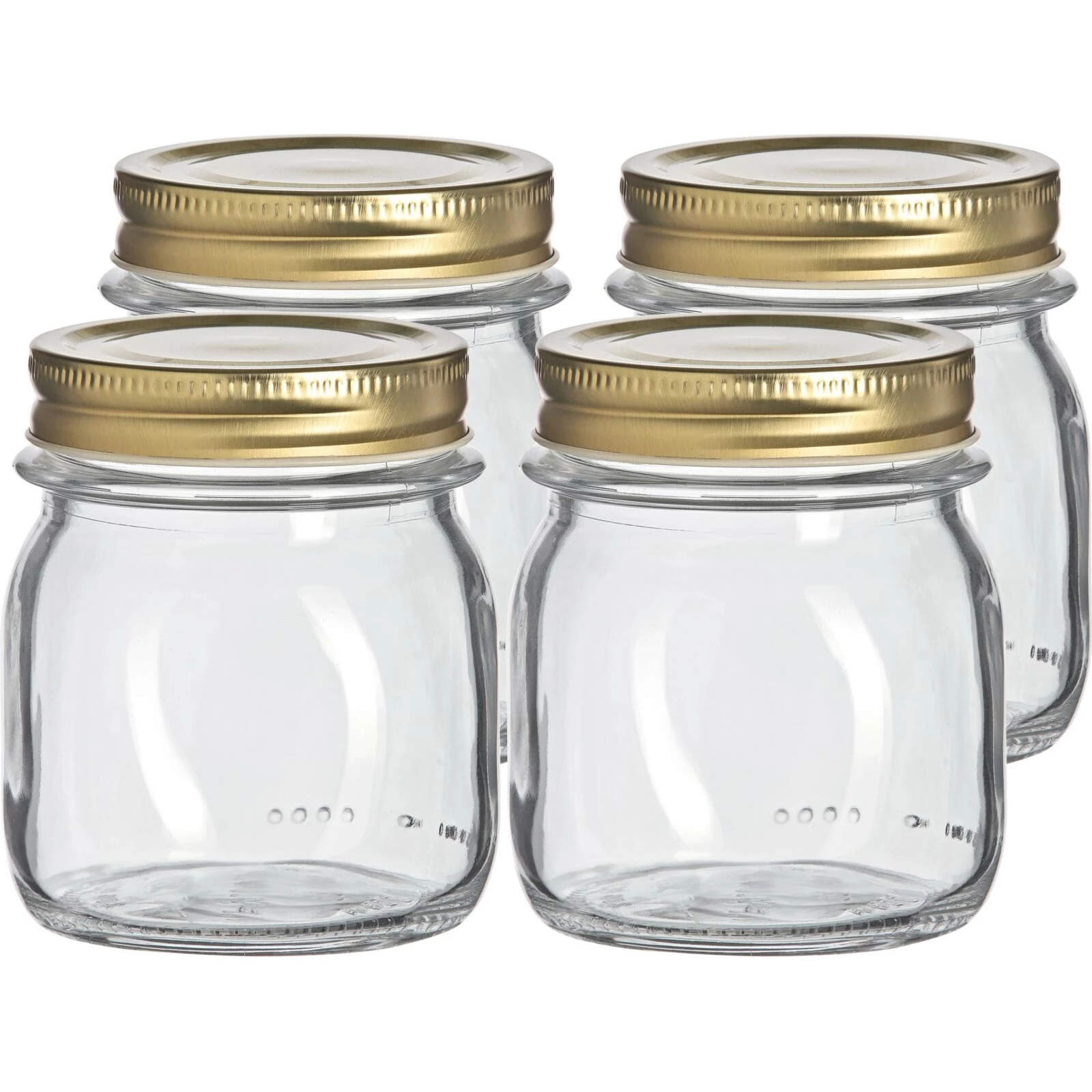 Glas Rondo 4 × 25 cl kaufen - Einmachzubehör