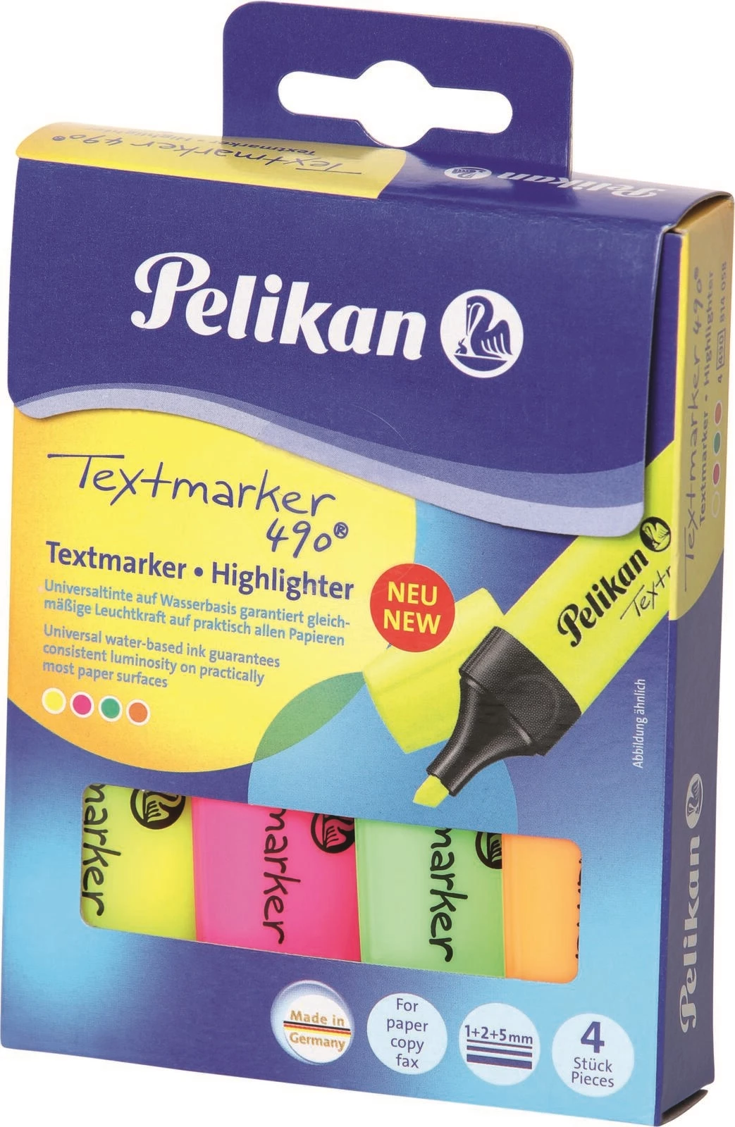 Textmarker 4 Stk