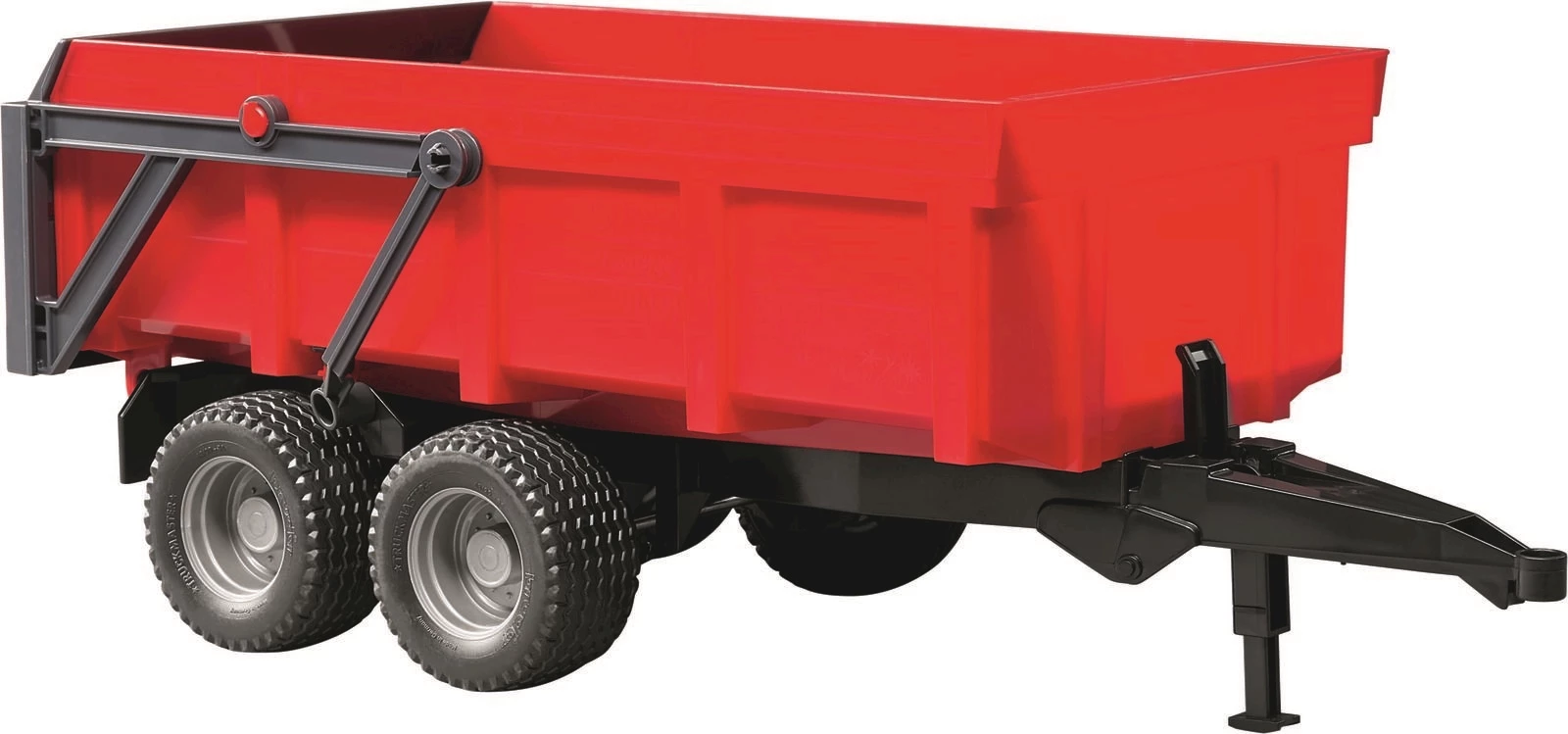 Wannenkippanhänger rot
