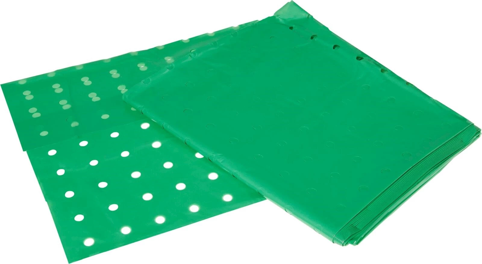 Feuille perforée vert 1,5×10m