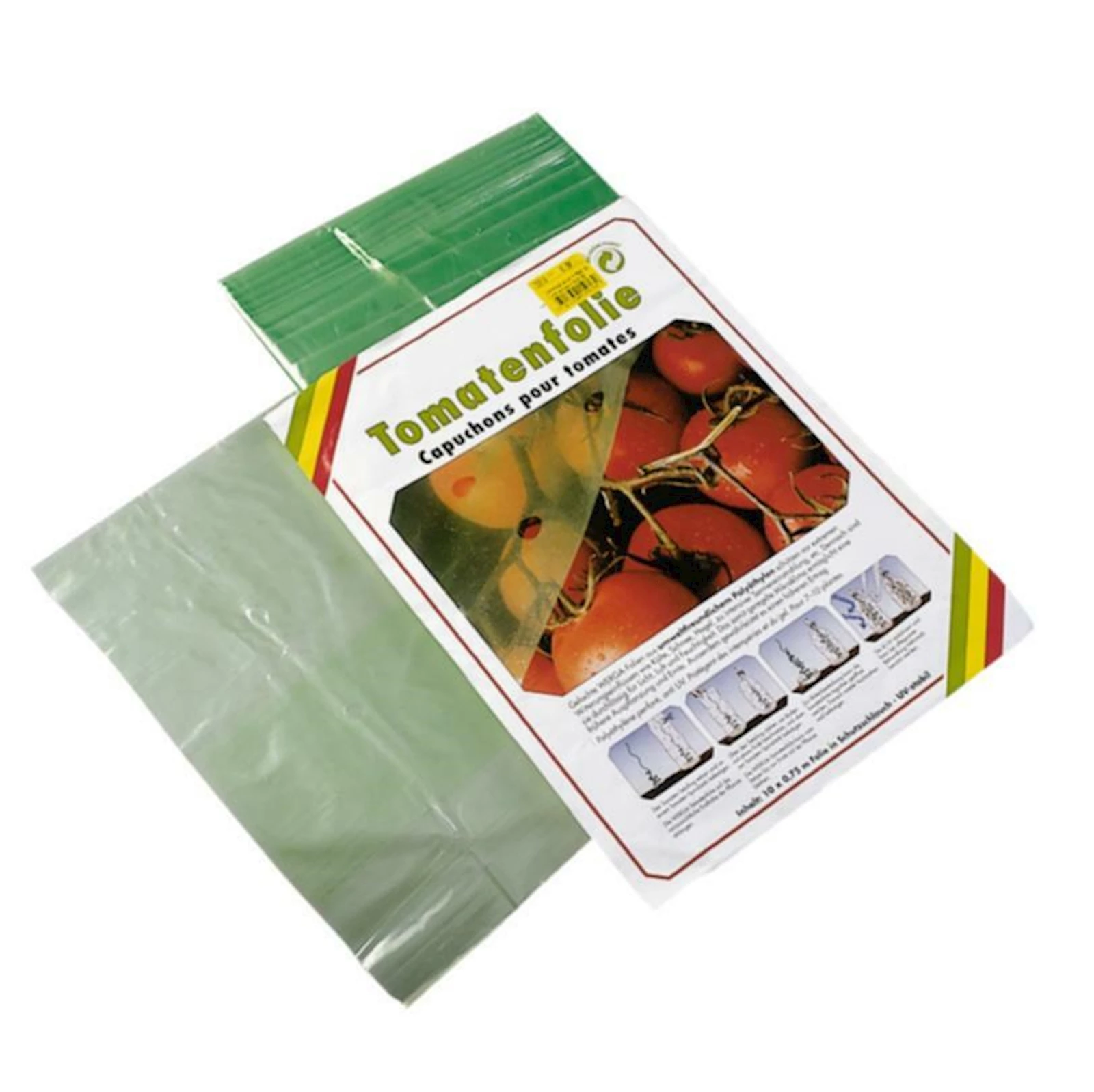 Tomatenhaube grün 1,5 × 10 m