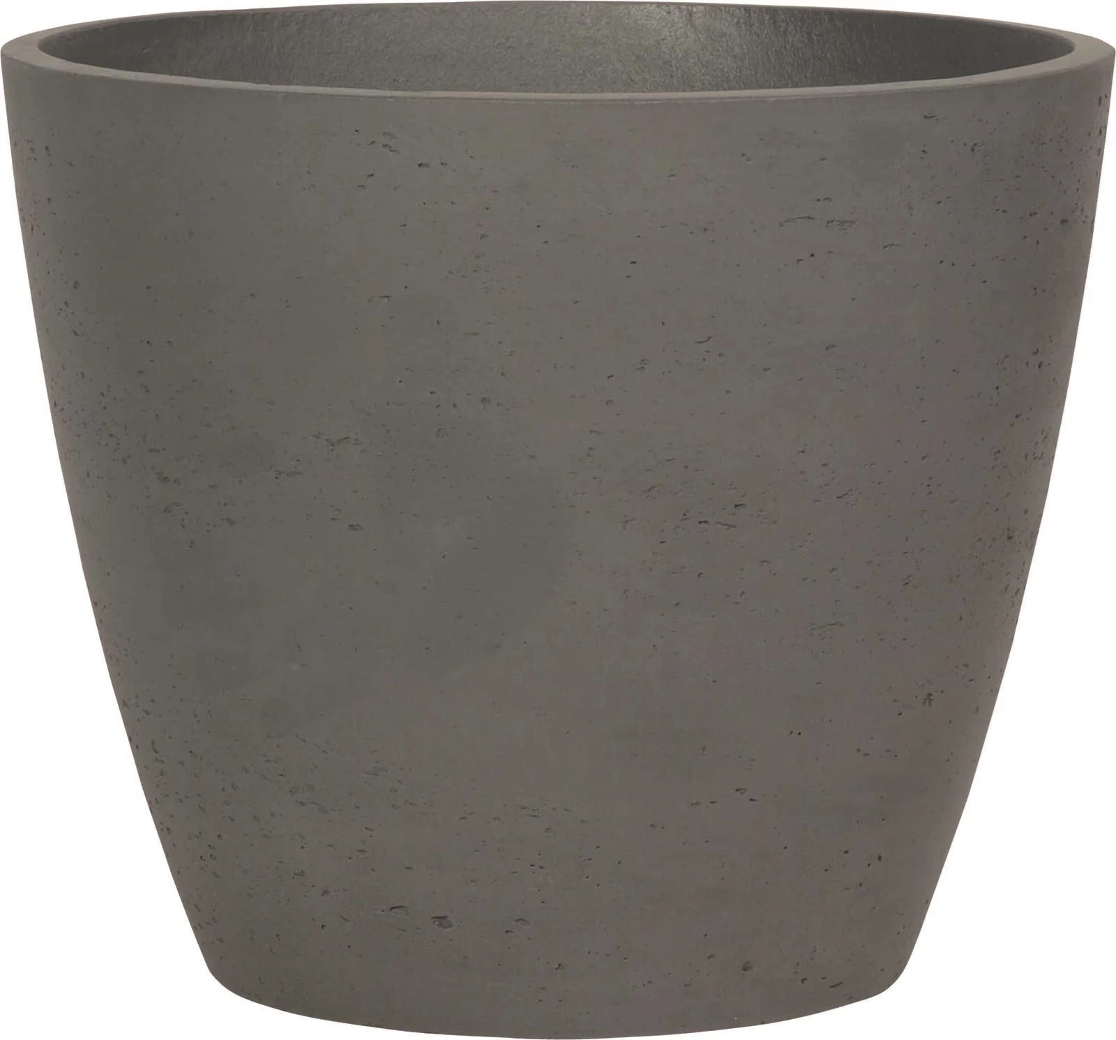 Topf Cement anthrazit 38×32cm