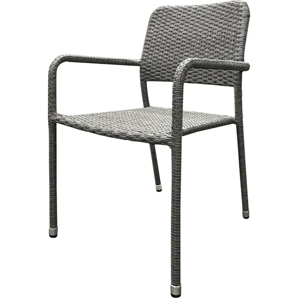 Chaise wicker empilable