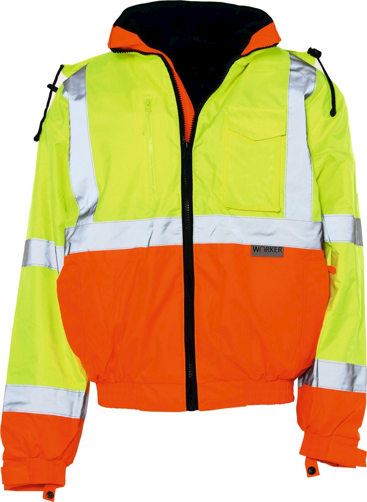 Veste securite orange deals