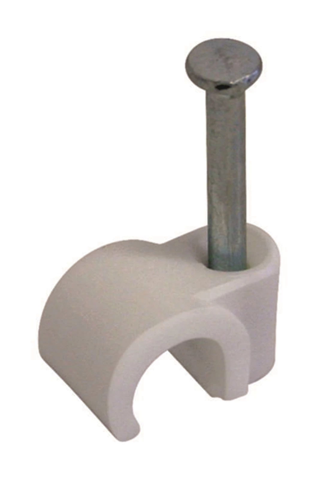 Bride à clouer blanc 5-7mm