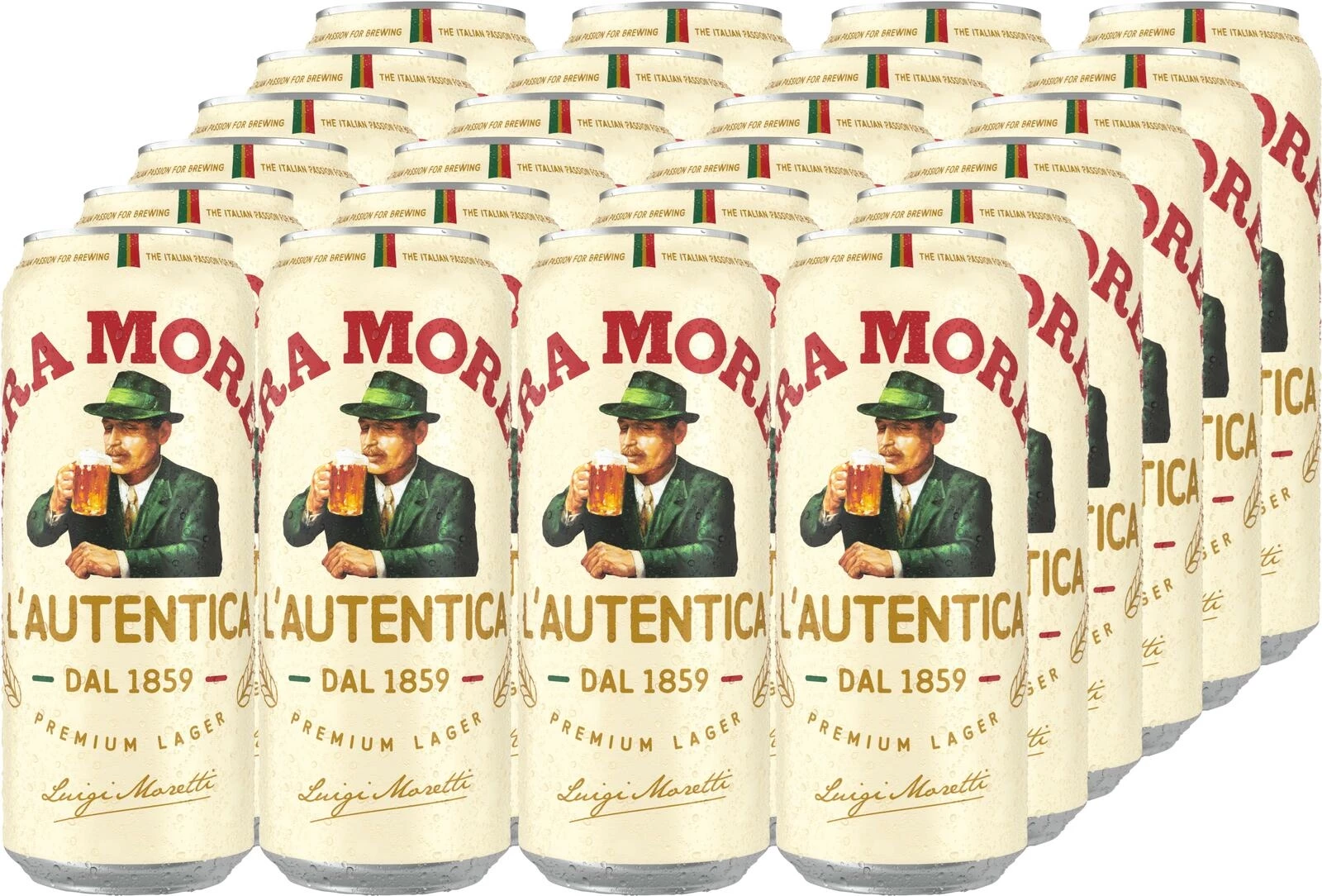 Bier Moretti Dose 24 × 50 cl