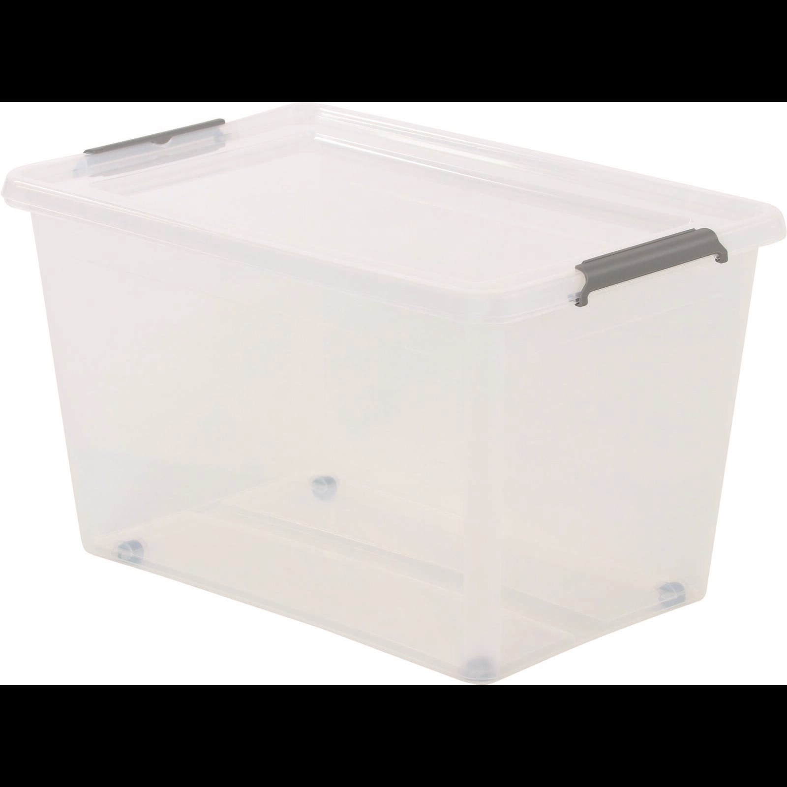 60 litres 200 litres boîtes empilables claire grande boîte de rangement en  plastique - Chine Conteneur de pliage, boîte en plastique