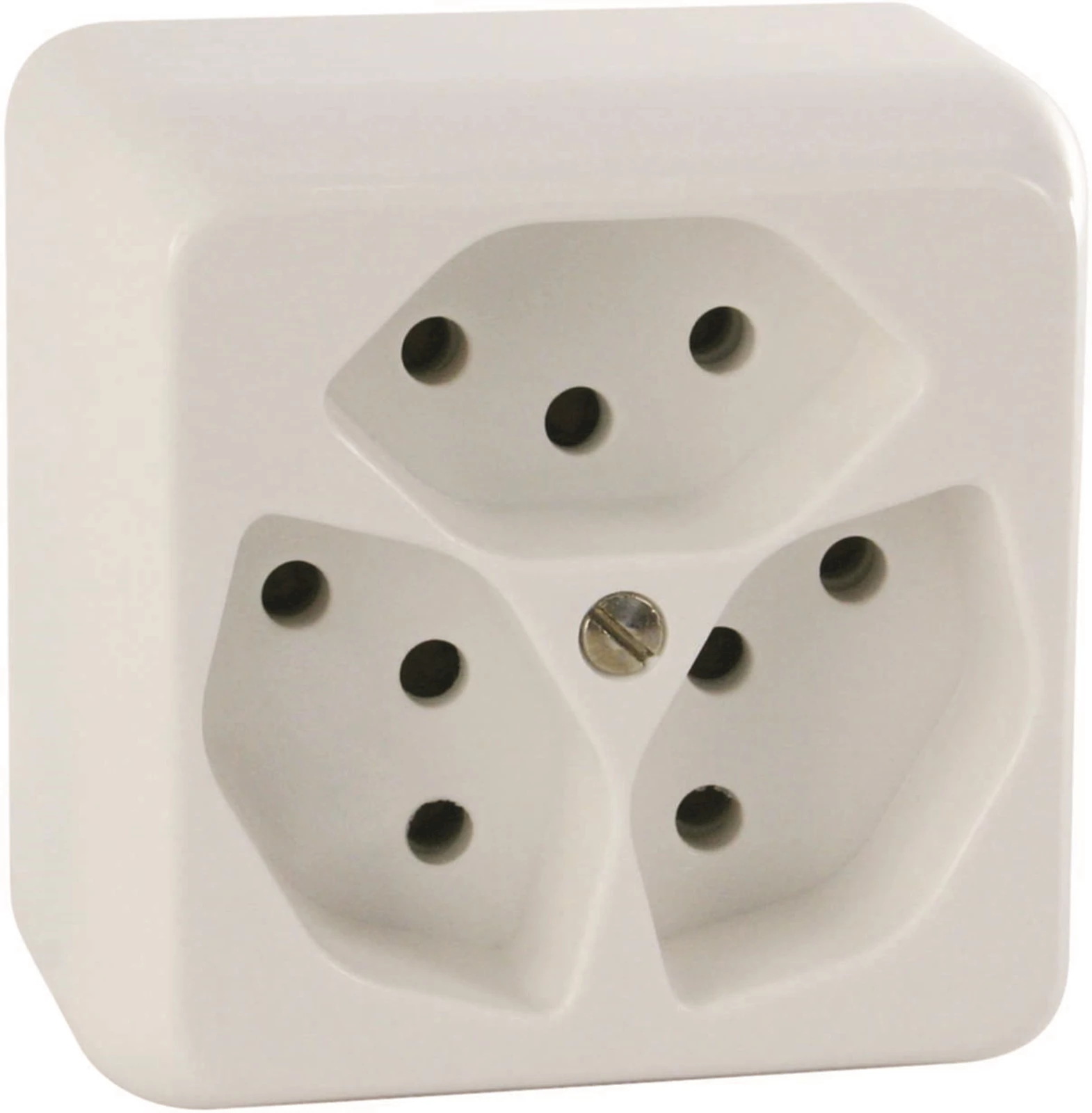 Steckdose AP 3 × T13