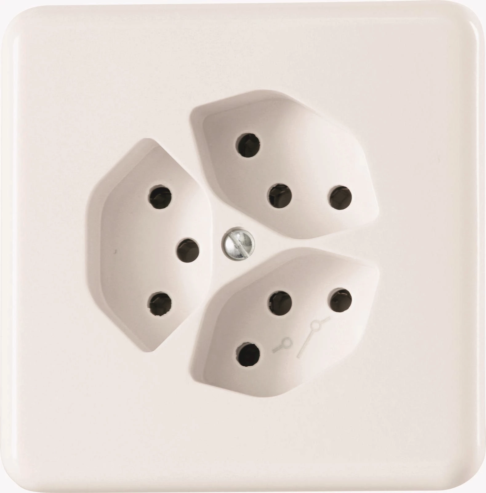 Steckdose UP 3 × T13