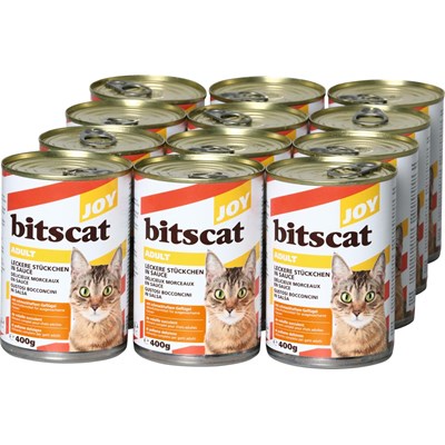Aliment pour chats volaille 12 × 400 g