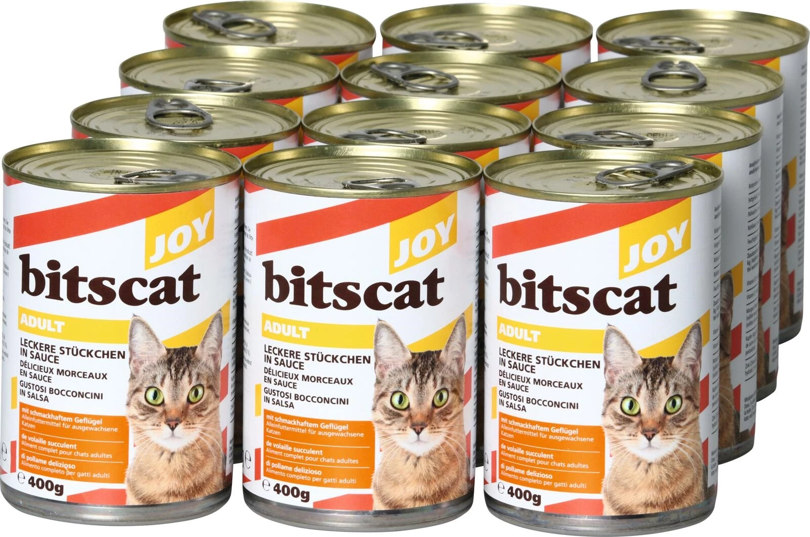 Katzenfutter Geflügel Joy 12 × 400g