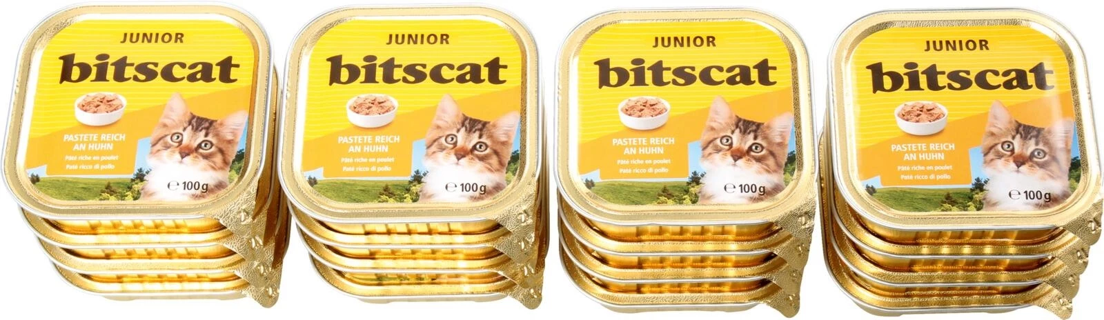 Aliment pour chats Junior 16 × 100 g