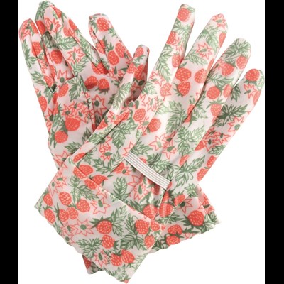 Handschuh Erdbeer PVC Gr. 8