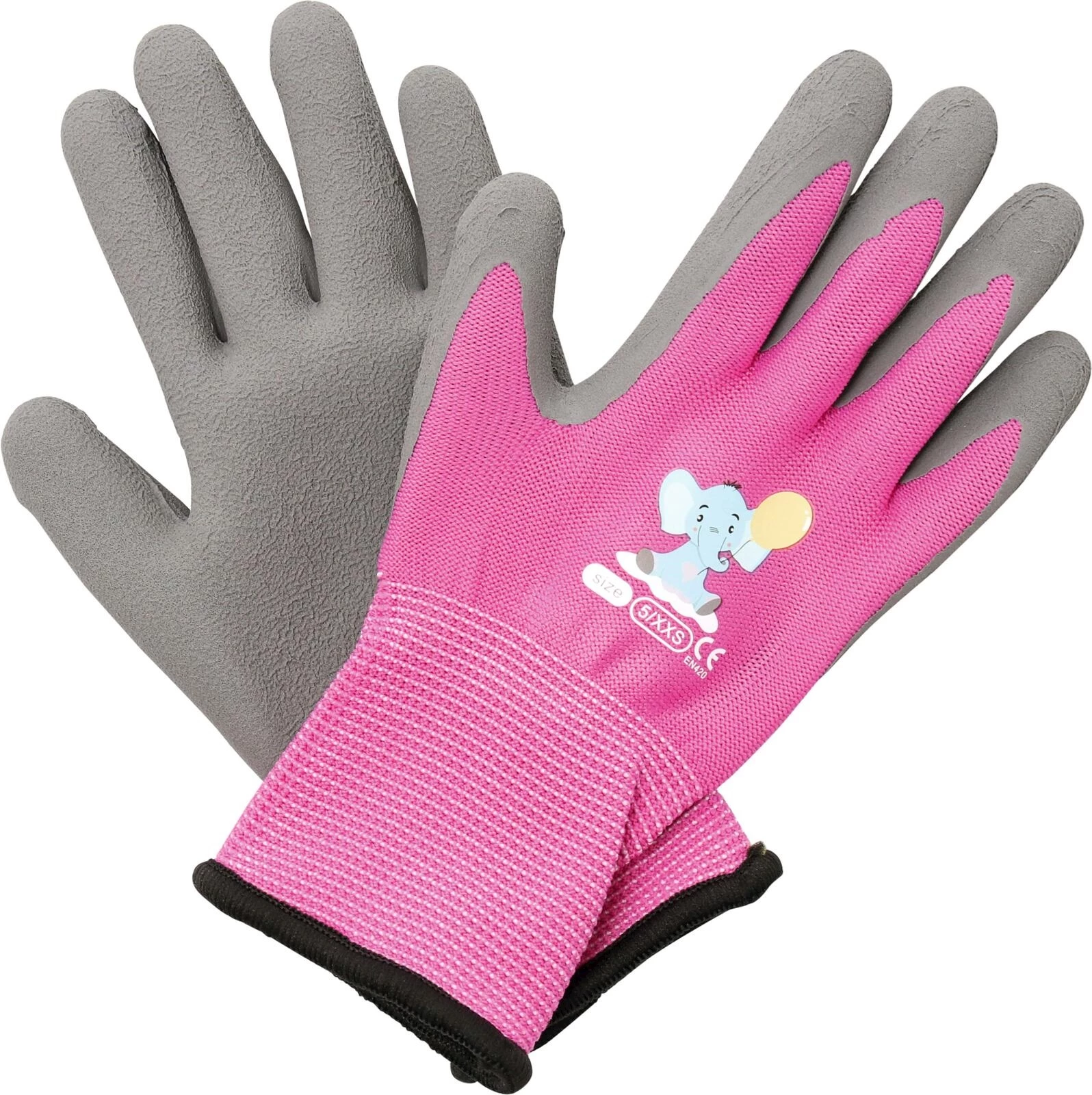Gants enfants 5-8 ans pink