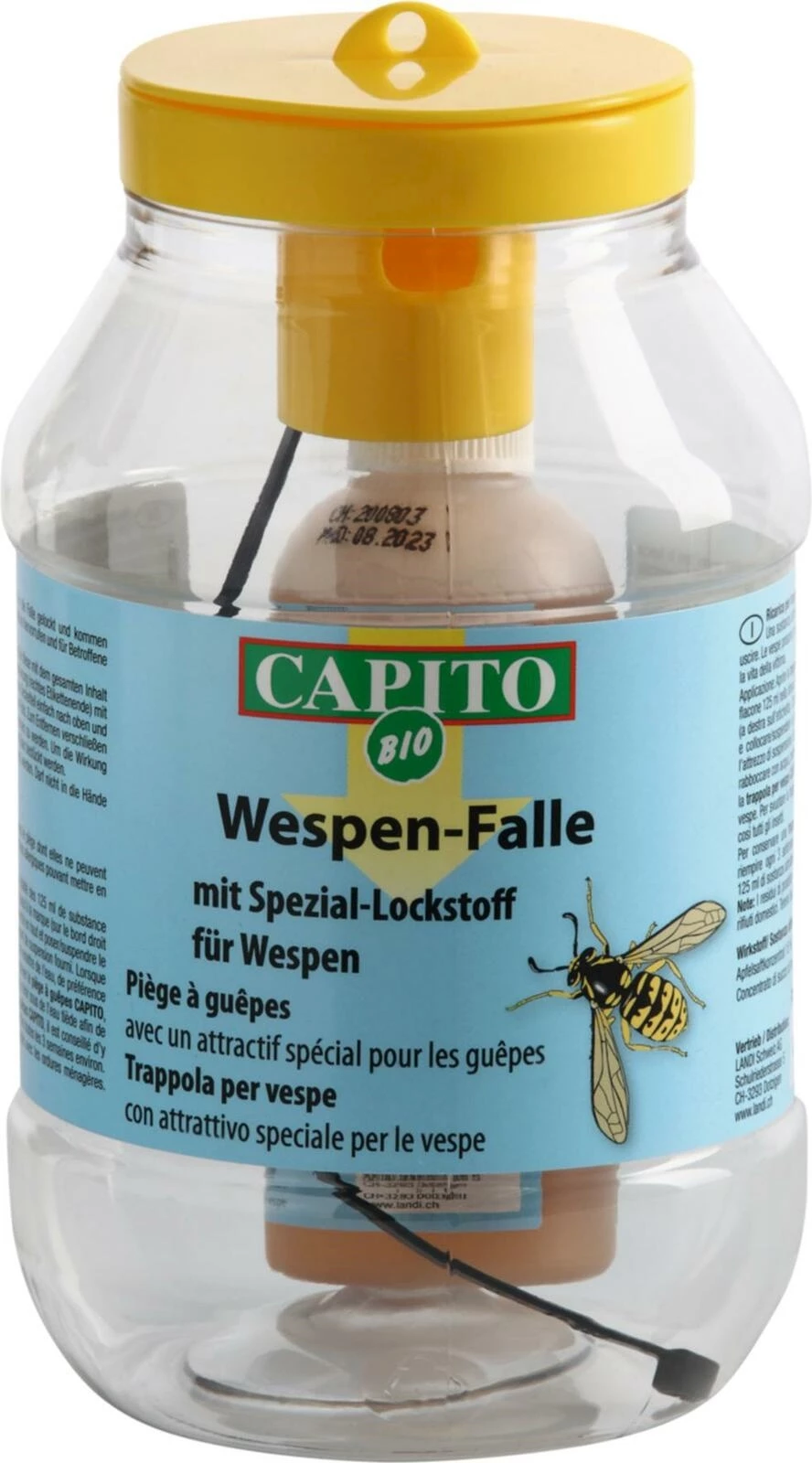 Wespenfalle mit Lockstoff Capito