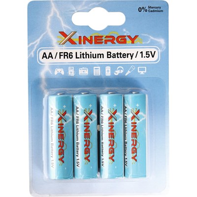 Batterie FR6 AA Lithium 4 Stk