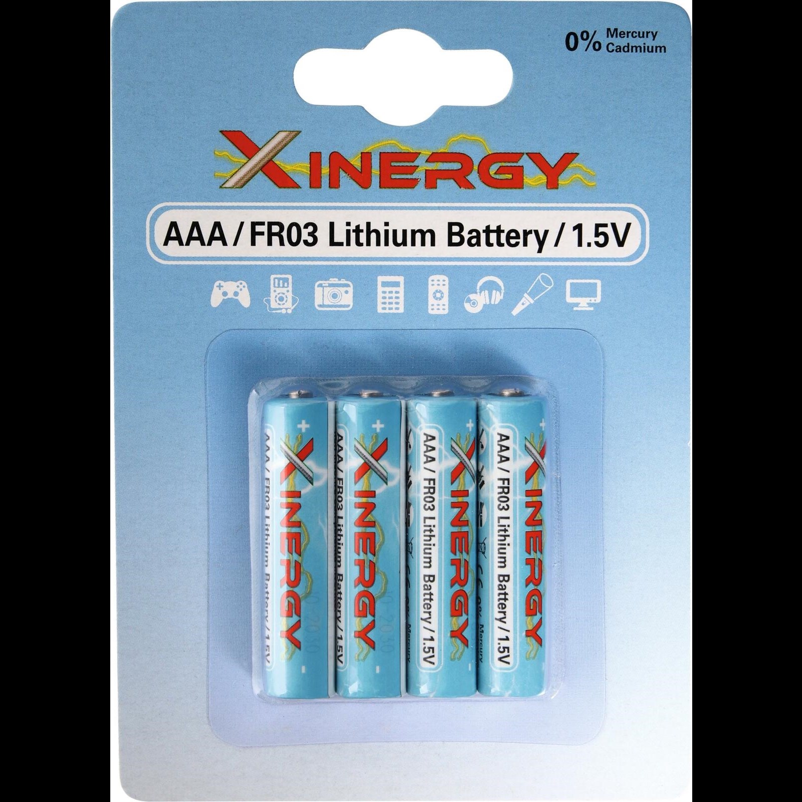 Pile FR03 AAA Lithium 4 pcs. Acheter - Batteries - LANDI