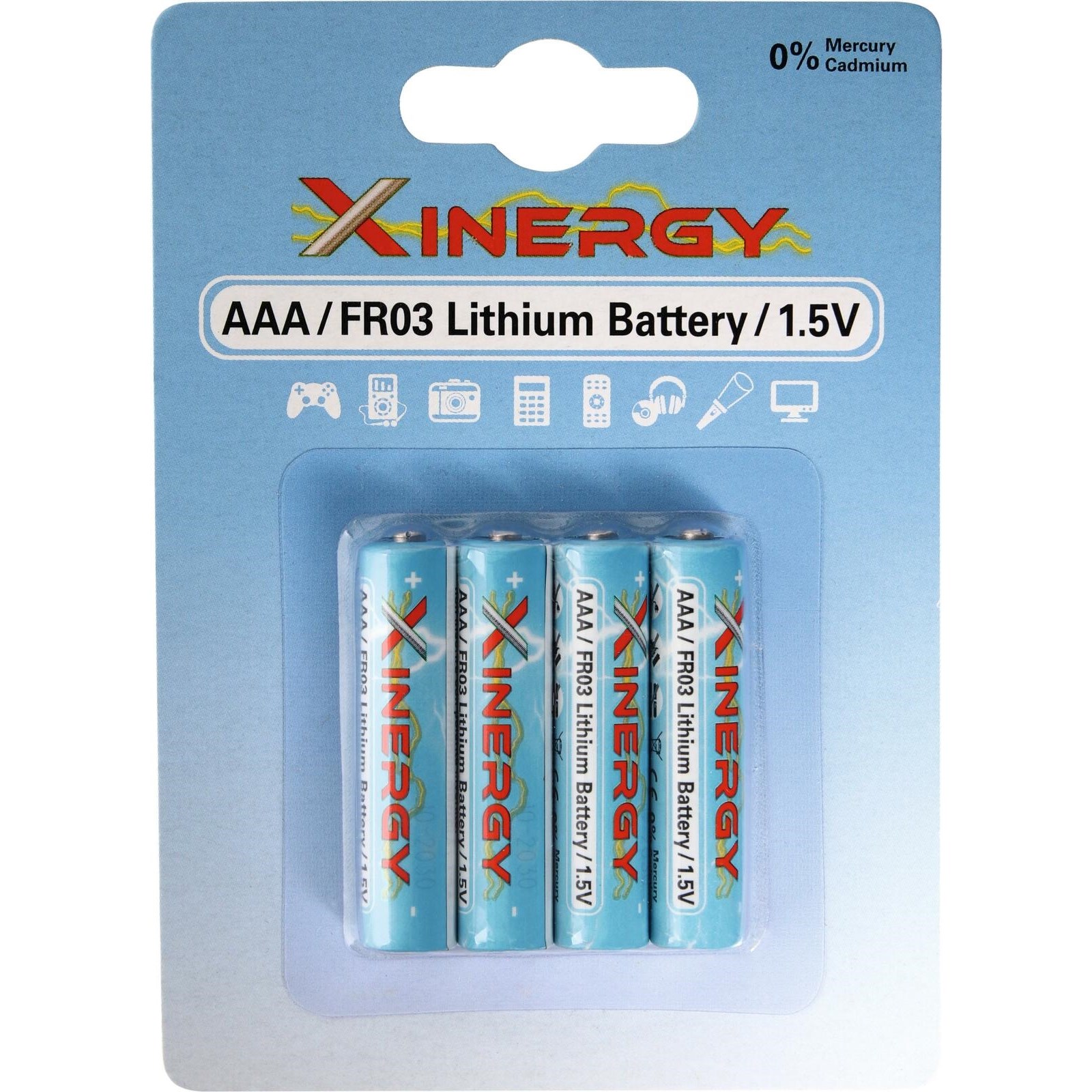 Pile FR03 AAA Lithium 4 pcs. Acheter - Batteries - LANDI