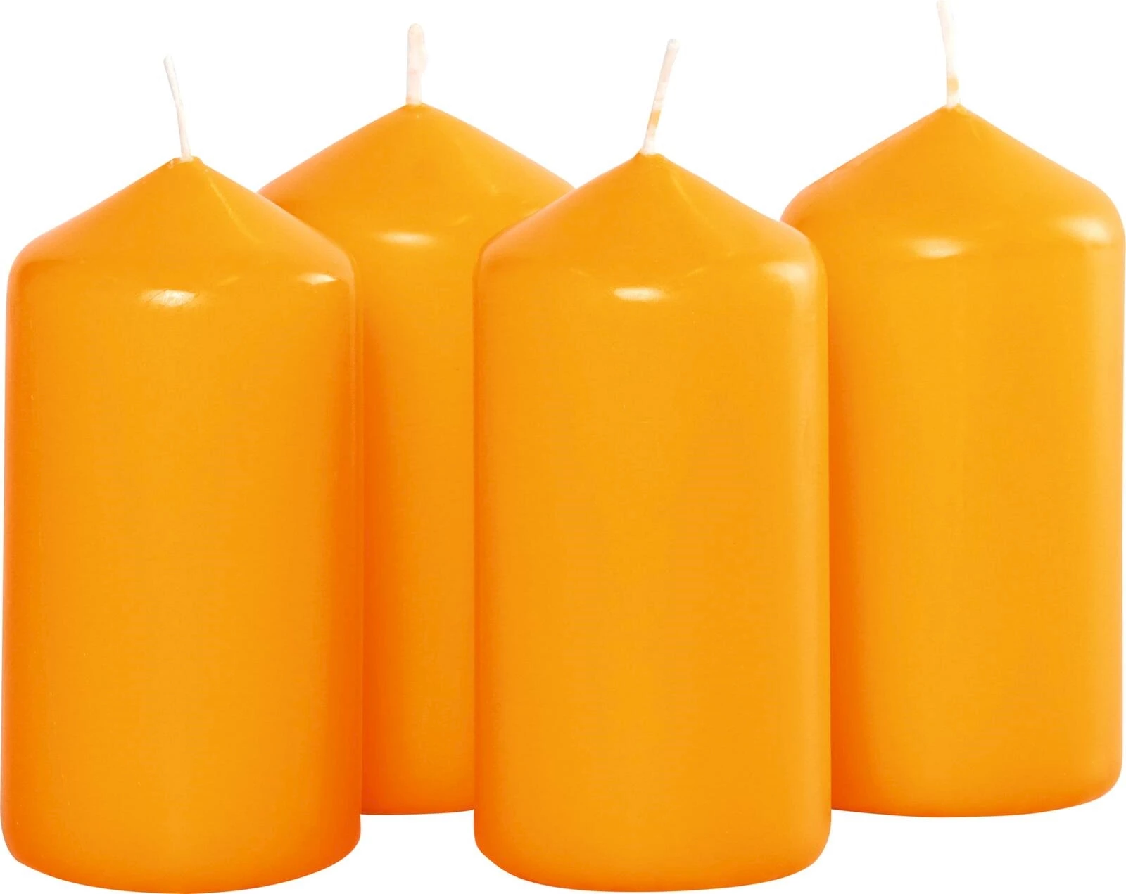 Zylinderkerze mandarin 5 × 10 cm