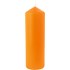 Zylinderkerze mandarin 8 × 25 cm