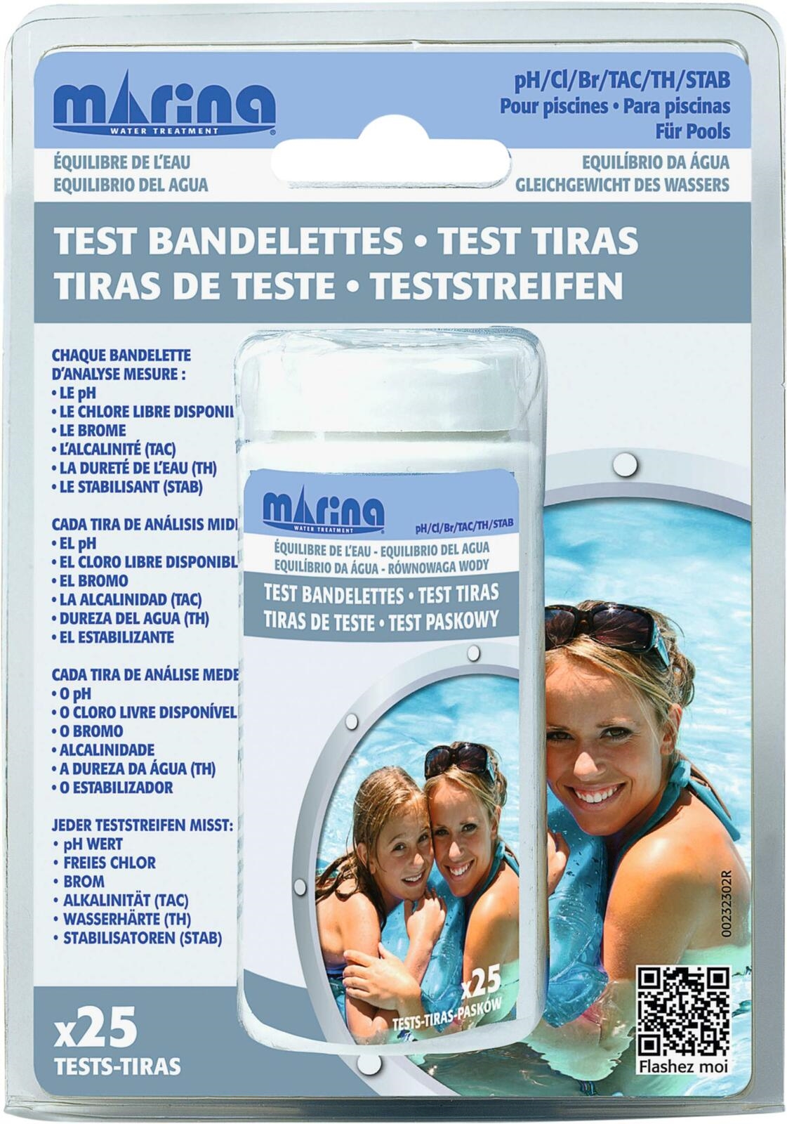 50/100x 3 in 1 PH Wert Teststreifen Tester für Pool Wasser Teich Garten Haushalt 
