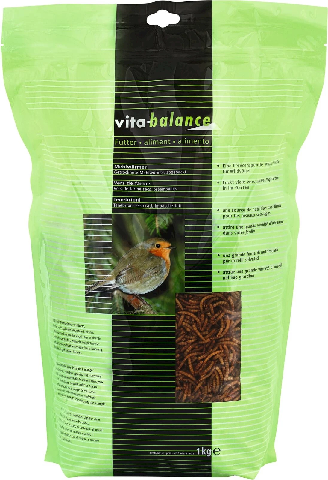 Mehlwürmer 1 kg Vita-Balance