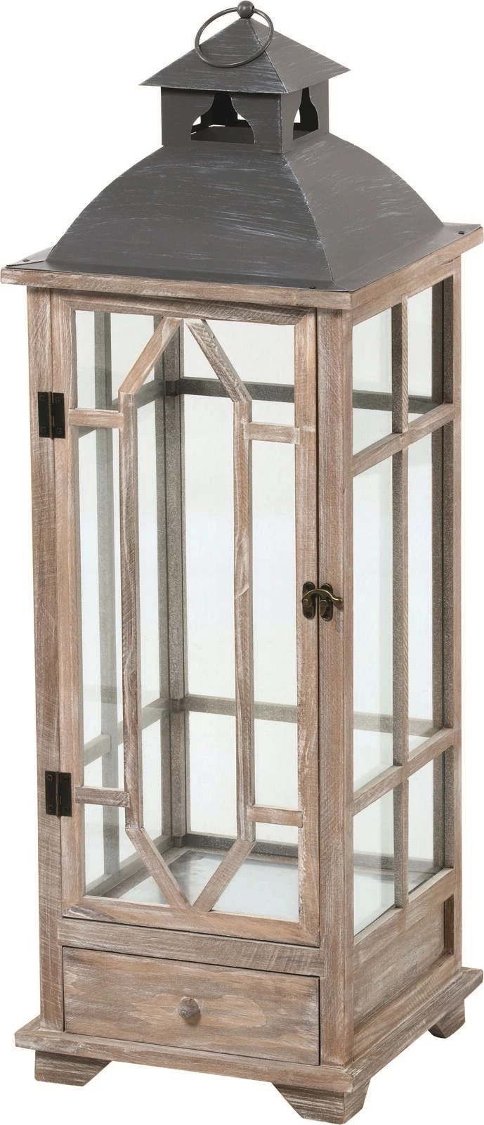 Laterne Holz Nordic kaufen Laternen / Windlichter / Kerzenständer LANDI