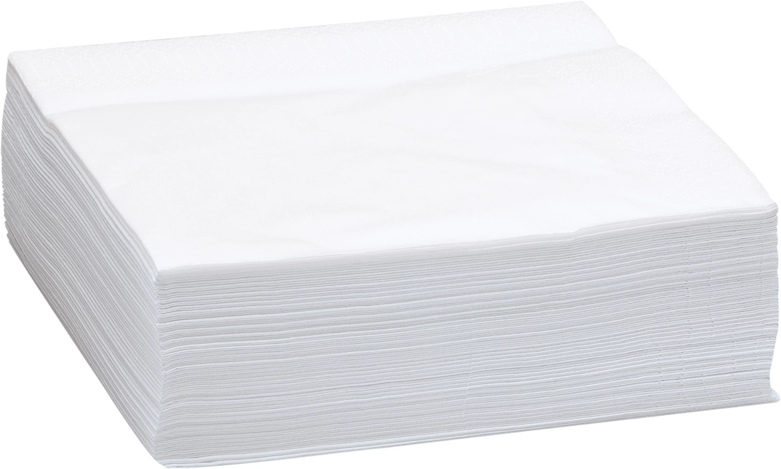 Servietten weiss 33 × 33 cm