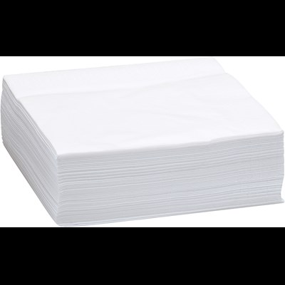 Serviettes blanc 33 × 33 cm