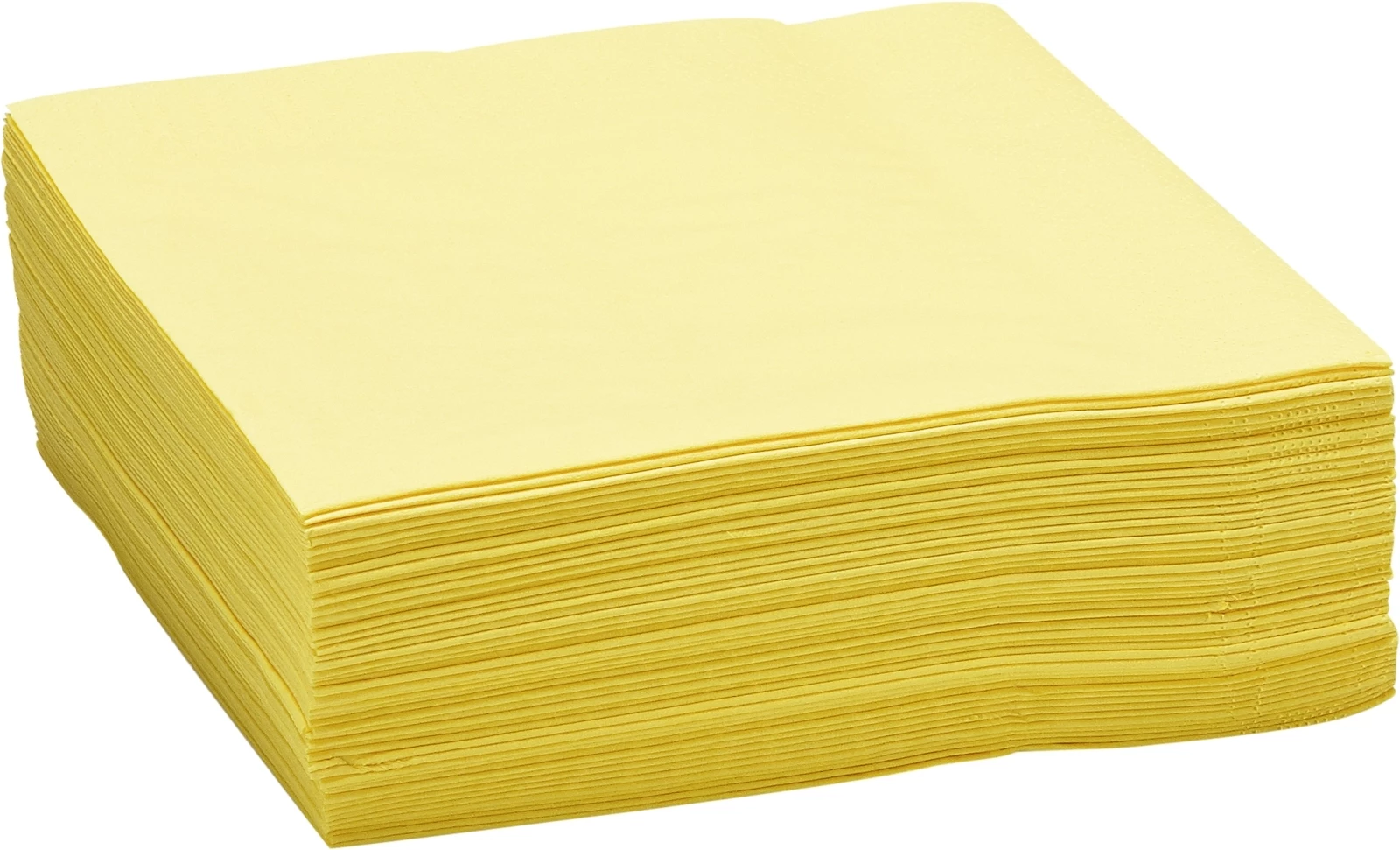 Servietten gelb 33 × 33 cm