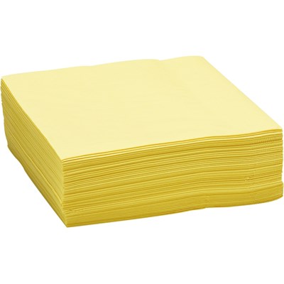 Servietten gelb 33 × 33 cm