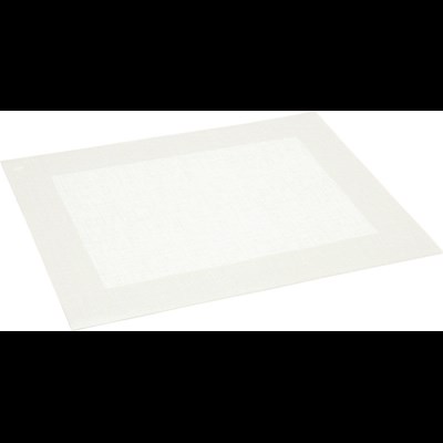 Set de table blanc 30 × 40 cm