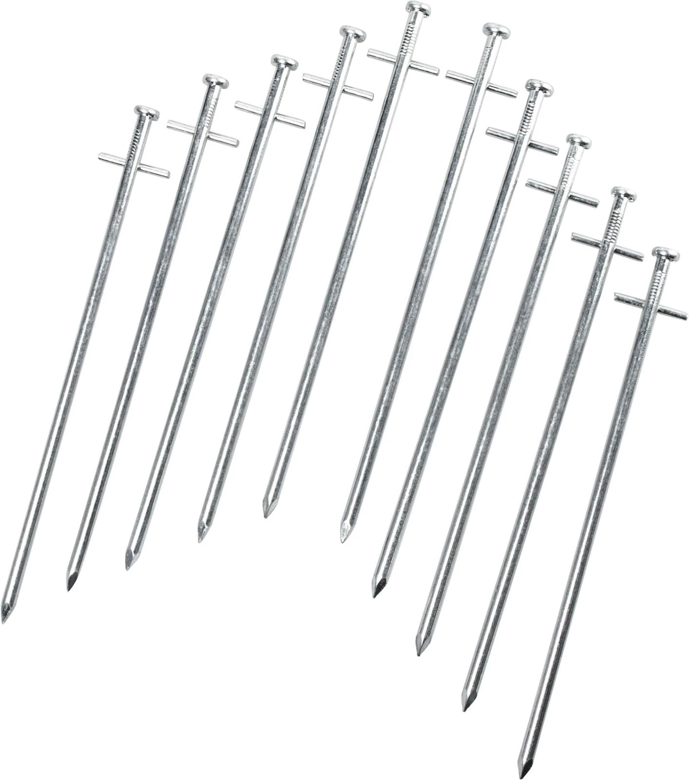 Heringe stark Ø 7×250 mm, 10er