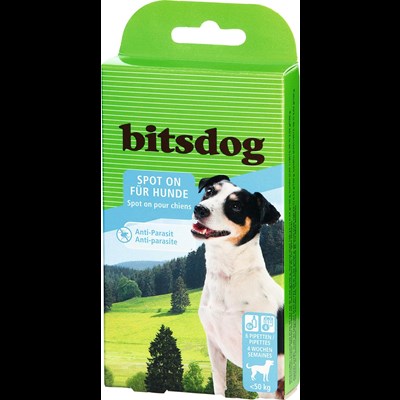 Spot on pour chien bitsdog 6 x 1,5 ml