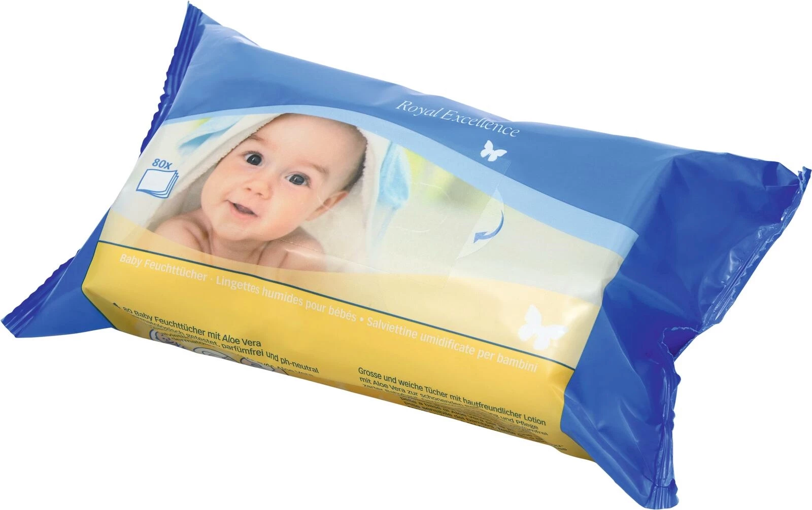 Lingettes hum.bébé Royal Excellence