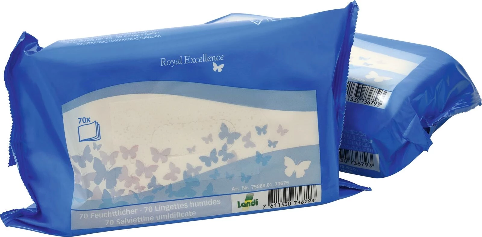 Toilettenfeuchttücher 2 × 70 Stück