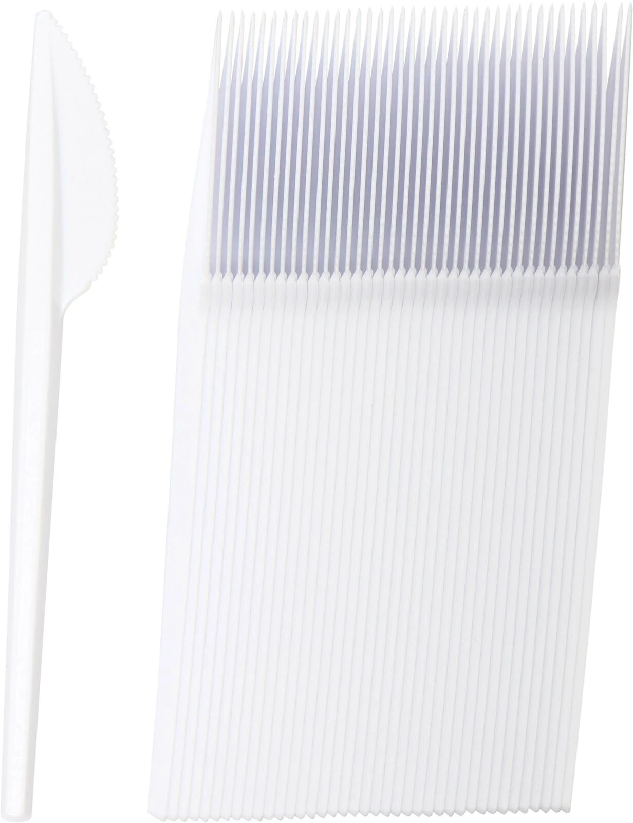 Messer Kunststoff 40 Stück