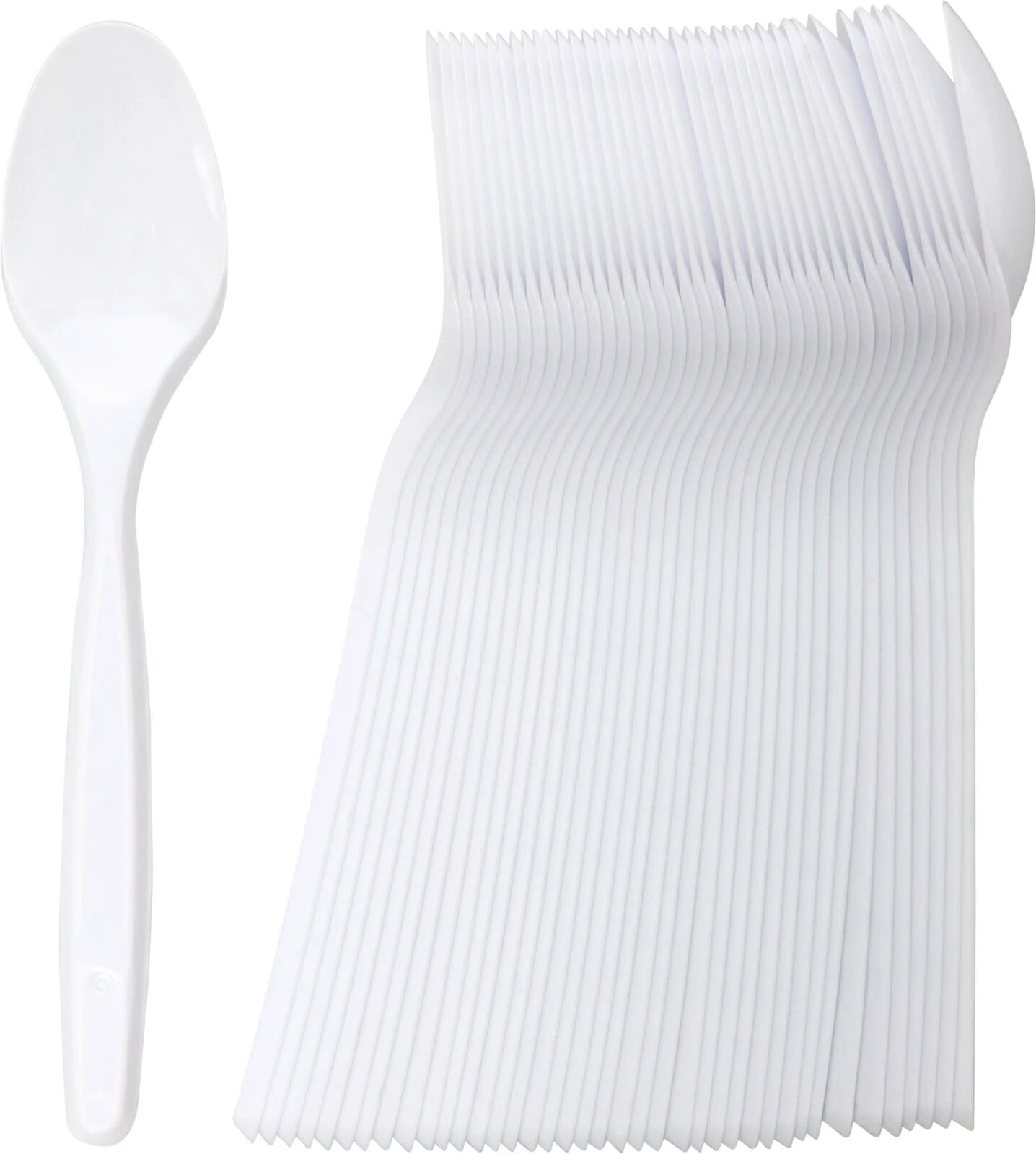 Kaffeelöffel Kunststoff 40 Stück