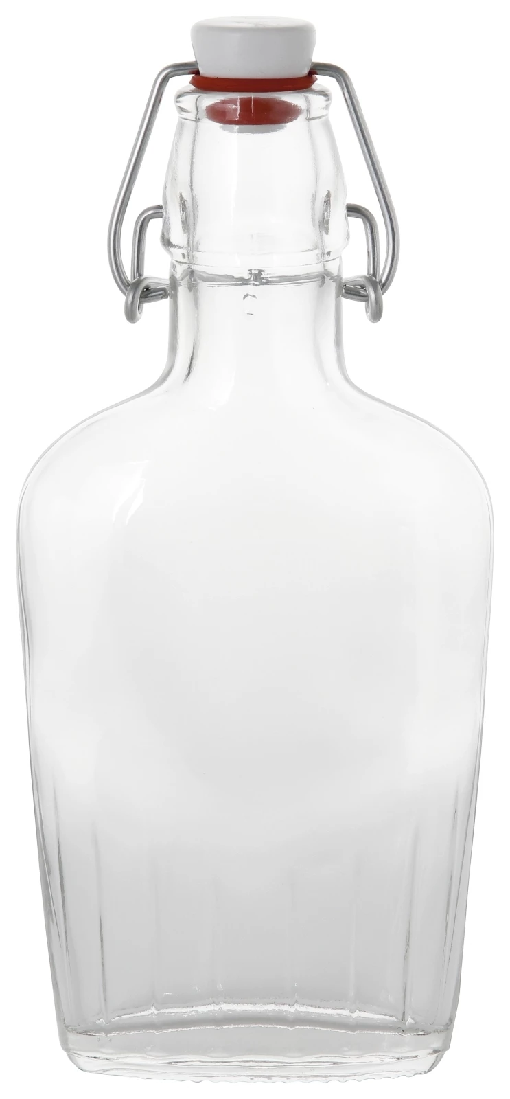 Schnapsflasche mit Bügel 0,25 l