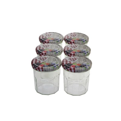 Konfitürenglas 6er-Tray 324 ml