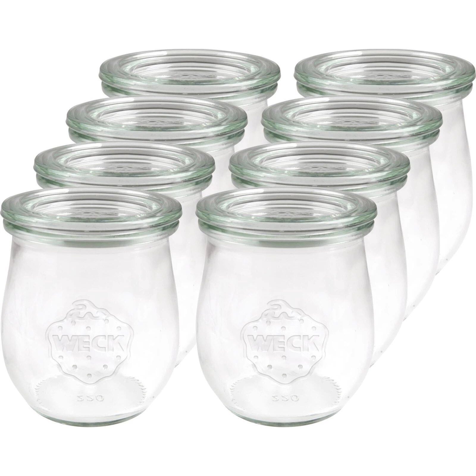 Sterilisierglas 8×0,2l Tulpenform kaufen - Einmachzubehör