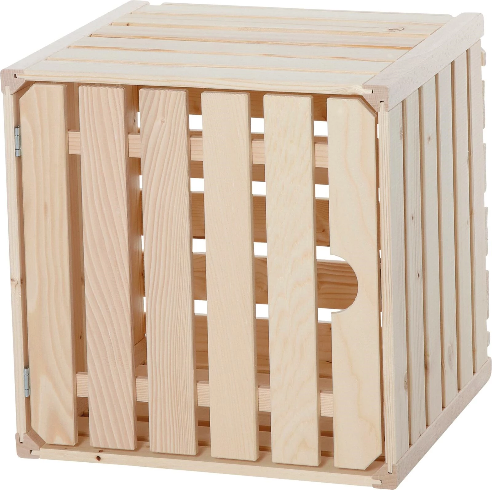 Wohnharasse mit Tür 35 × 35 × 32 cm