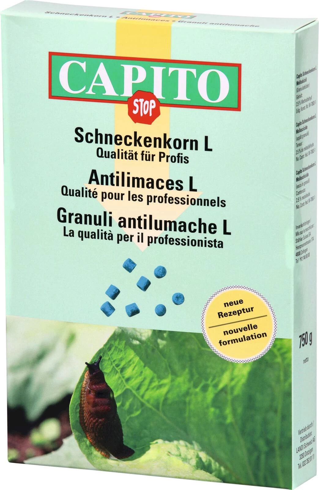 Schneckenkörner L Capito 750 g