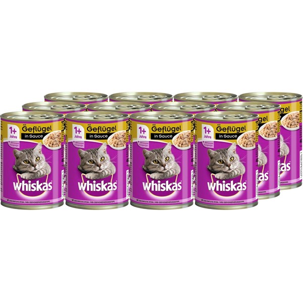 Aliment chats Whiskas 12×400 g