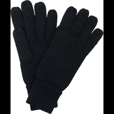 Handschuhe Wolle schwarz  S