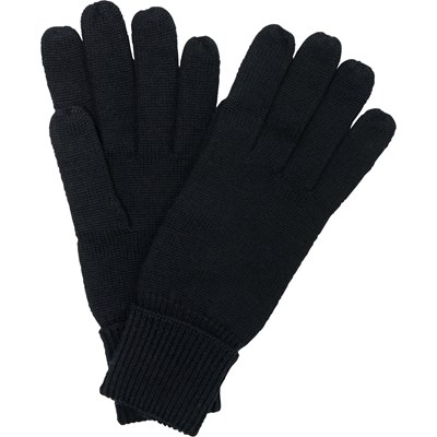 Handschuhe Wolle schwarz  S