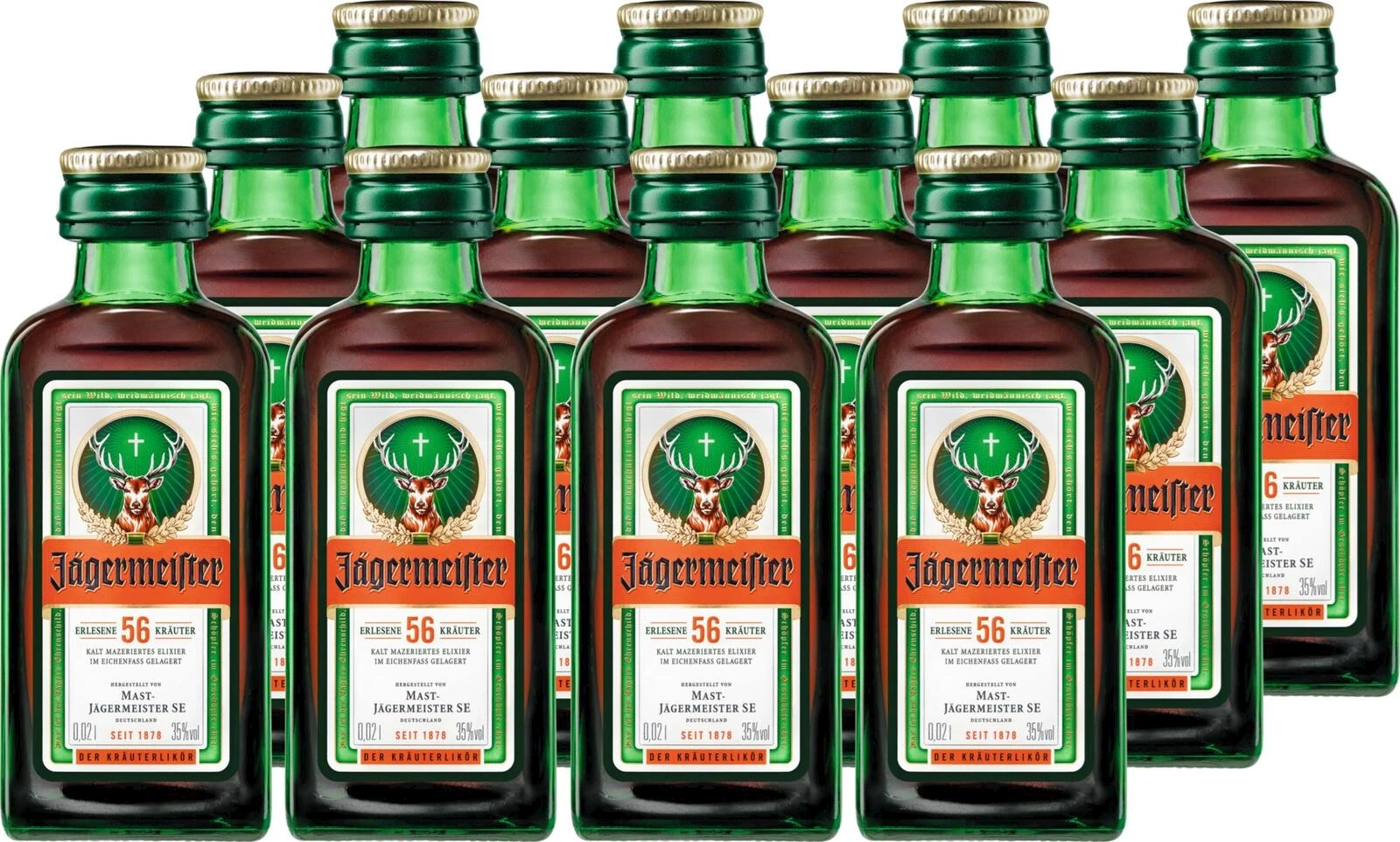 Jägermeister 35% 12 × 2 cl