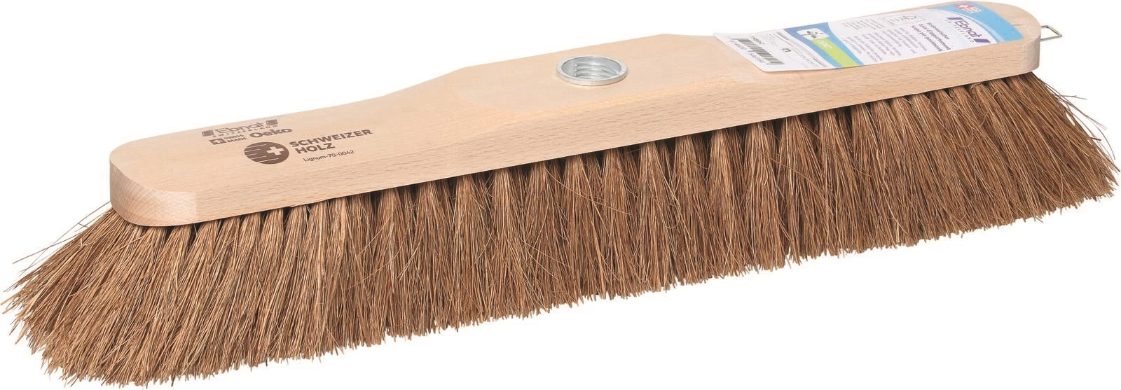 Balai serp. coco sans manche 40 cm