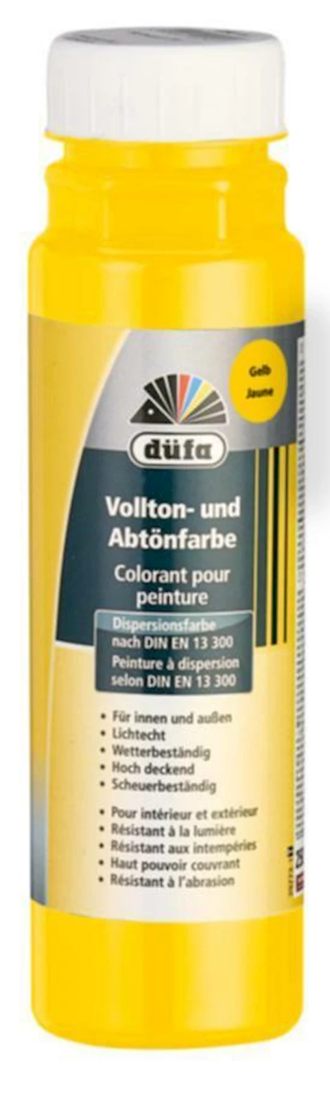 Voll- u. Abtönfarbe Gelb 250 ml
