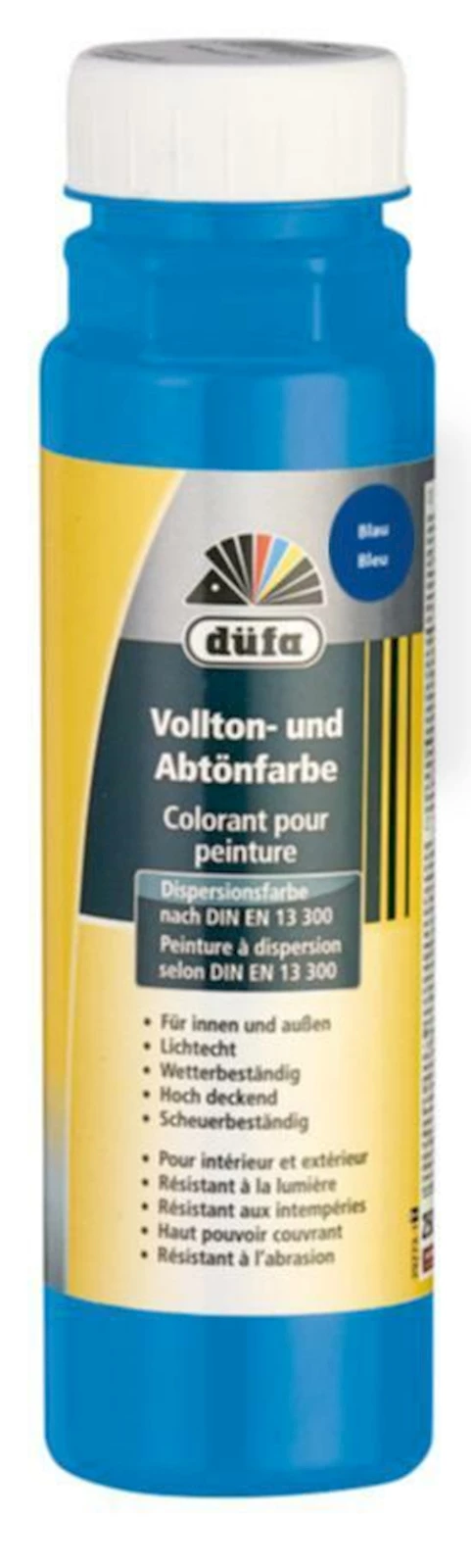 Voll- u. Abtönfarbe Blau 250 ml